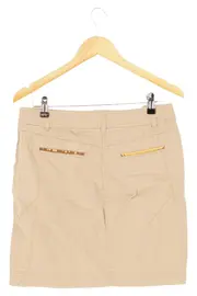 Vorschaubild 2 von Damen Faltenrock Gr. 38;M Beige Klassisch Wolle