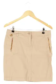 Vorschaubild 1 von Damen Faltenrock Gr. 38;M Beige Klassisch Wolle