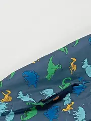 Vorschaubild 3 von Kinder Outdoorjacke Gr. 110 Blau Tiermotive Kapuze Frühling Sommer