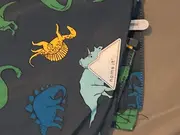 Vorschaubild 5 von Kinder Outdoorjacke Gr. 110 Blau Tiermotive Kapuze Frühling Sommer