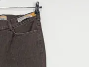 Vorschaubild 4 von Damen Jeans Regular Fit Gr. 36 Braun Casual mit Strasssteinen