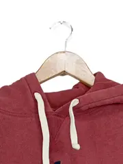 Vorschaubild 2 von Herren Kapuzenpullover Hoodie Rot Gr. M Streetwear