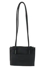 Vorschaubild 1 von YVES CARREAUX Damen Umhängetasche Schwarz Klassisch Elegant Schultertasche