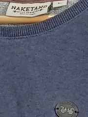 Vorschaubild 7 von Herren Pullover Gr. 50/L Blau Casual Sweatshirt