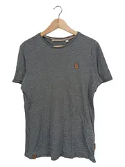 Vorschaubild 1 von Herren T-Shirt Grau Gr. 48/M Casual Kurzarm Shirt