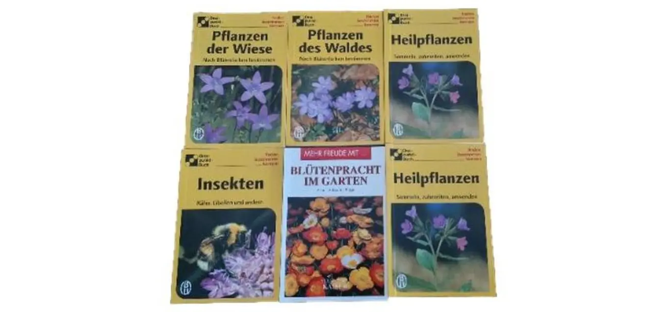 Gartenbuch: Insekten, Pflanzen, Heilkräuter, Blütenpracht, Selbstversorgung