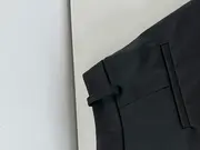 Vorschaubild 6 von Damen Shorts S Schwarz High-Waist Bundfalten Kunstleder