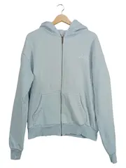 Vorschaubild 1 von Herren Sweatjacke Kapuzenjacke Reißverschluss Blau Gr. XL