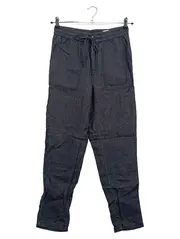 Vorschaubild 1 von Damen Stoffhose Gr. 34 Casual Grau Leinen