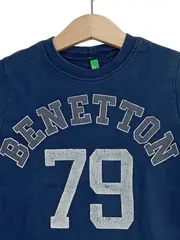 Vorschaubild 3 von Langarmshirt Gr. 110 Blau Logo 79 Kinder Baumwolle