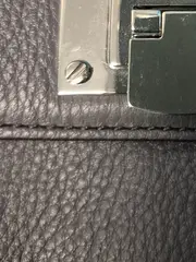 Vorschaubild 4 von Damen Clutch Grau Leder Elegant Abendtasche Klein