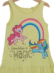Vorschaubild 2 von My Little Pony Mädchen Freizeitkleid Gr. 122/128 Gelb Casual