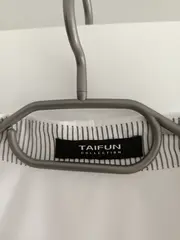 Vorschaubild 5 von Taifun Damen Bluse Gr. 42/XL Weiß Modern Baumwolle Langarm