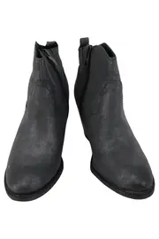 Vorschaubild 2 von Damen Stiefelette Grau Gr. 38 Synthetik Reißverschluss Absatz