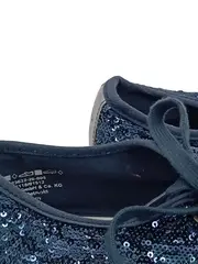 Vorschaubild 6 von Damen Sneaker low Pailletten Blau Gr. 39 Glamourös Freizeitschuh