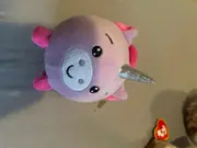 Vorschaubild 2 von Baby Kuscheltier Einhorn Plüschtier Rosa 11cm