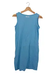Vorschaubild 2 von BENCH Kinder Sommerkleid Gr. 164 Blau Trägerkleid Casual Baumwolle