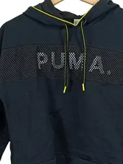 Vorschaubild 2 von Damen Kapuzenpullover Schwarz Gr. 38/M Sportlich Logo-Print