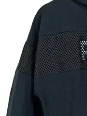Vorschaubild 3 von Damen Kapuzenpullover Schwarz Gr. 38/M Sportlich Logo-Print
