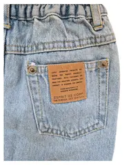 Vorschaubild 2 von Jeansrock Mädchen Blau Gr. 98 Casual 100% Baumwolle Minirock