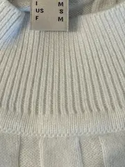 Vorschaubild 4 von EDC Damen Pullunder Stricktop Rollkragen Rippstrick Weiß Gr. 36/S Basic