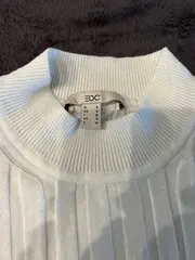 Vorschaubild 5 von EDC Damen Pullunder Stricktop Rollkragen Rippstrick Weiß Gr. 36/S Basic