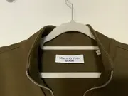 Vorschaubild 2 von Damen Freizeitkleid Oliv Gr. 36/S Baumwolle Casual