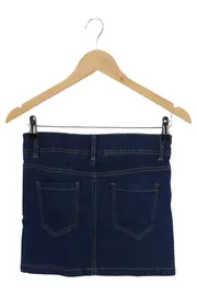 Vorschaubild 2 von Jeansrock Kinder Mini Blau Gr. 128 Baumwolle Freizeit