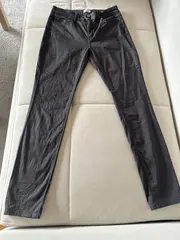 Vorschaubild 2 von Damen Stoffhose Grau Uni Casual Gr. 42 L31