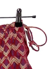 Vorschaubild 4 von Damen Wickelrock Gr. 38;M Mehrfarbig Grafisch Casual