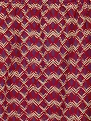 Vorschaubild 3 von Damen Wickelrock Gr. 38;M Mehrfarbig Grafisch Casual