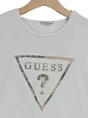 Vorschaubild 4 von Kinder T-Shirt Gr. 128 Weiß Logo Camouflage Kurzarm Shirt