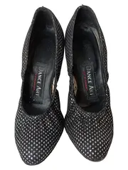 Vorschaubild 2 von Tanzschuhe Damen Gr. 35 Schwarz Glitzer Elegant Party