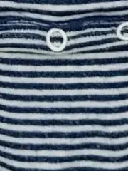 Vorschaubild 5 von Baby Body Kinder Gr. 62 Blau Gestreift Kurzarm Baumwolle