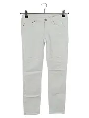 Vorschaubild 1 von EDC Damen Jeans Slim Fit Weiß Größe 36