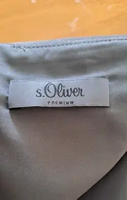 Vorschaubild 3 von Premium Damen A-Linienrock Gr. 36 Grau Lochmuster