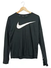 Vorschaubild 1 von Damen Langarmshirt Sport Polyester Schwarz Gr. 36/S Logo