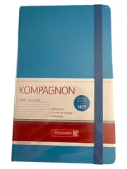 Vorschaubild 1 von Notizbuch Kompagnon Basic Blau Liniert DIN A5