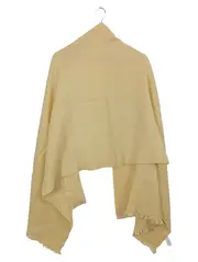 Vorschaubild 2 von Damen Schal Gelb Wolle Polyacryl Casual 190x71 cm Fransen