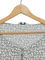 Vorschaubild 3 von Damen Bluse XL Grau Abstrakt Muster 3/4-Arm Casual