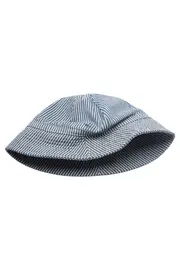 Vorschaubild 1 von Damen Hut Bucket Hat Gestreift Baumwolle Casual Maritim UNI Mehrfarbig