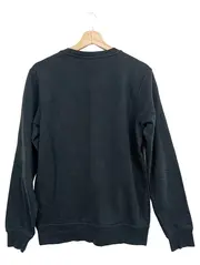 Vorschaubild 2 von Herren Sweatshirt Schwarz Gr. 46/S Streetwear Schriftzug Langarm