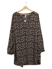 Vorschaubild 1 von Carmakoma Freizeitkleid Damen Gr. 40 L Mehrfarbig Abstrakt Casual Kleid