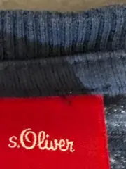 Vorschaubild 8 von Kinder Langarmshirt Blau Meliert Gr. 164 Casual