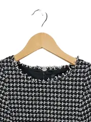 Vorschaubild 2 von Damen festliches Kleid Gr. 36;S Klassisch Mehrfarbig Kariert