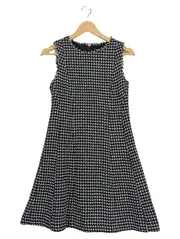 Vorschaubild 1 von Damen festliches Kleid Gr. 36;S Klassisch Mehrfarbig Kariert