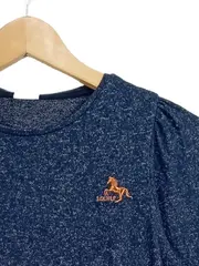 Vorschaubild 2 von Mädchen Freizeitkleid Blau Gr. 140 mit Pferde-Applikation Casual