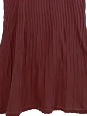 Vorschaubild 4 von Strickkleid Damen Gr. 38/M Braun Rippstrick Casual