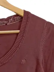 Vorschaubild 2 von Strickkleid Damen Gr. 38/M Braun Rippstrick Casual