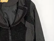 Vorschaubild 4 von Damen Blazer Jacke Gr. 42 Schwarz Modern Elegant